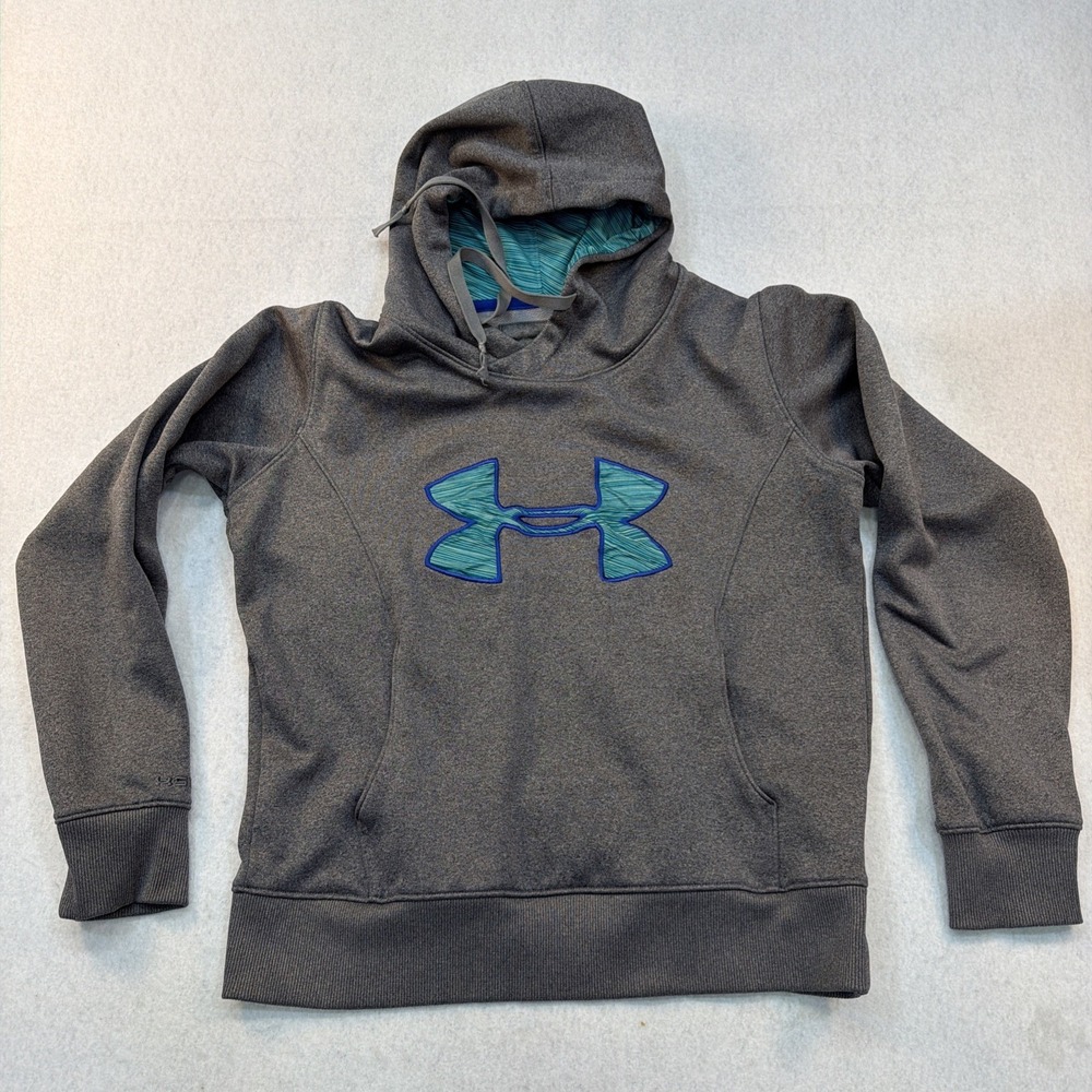 Under Armour Women's Storm Hoodie Sweatshirt Semi-Fitted, Coldgear, Size Medium